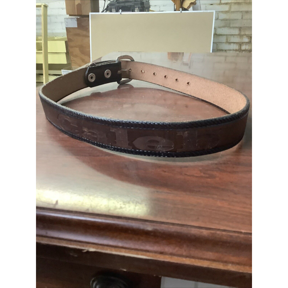 Caleb - Western Embossed Leather Custom Engraved Boys and Girls